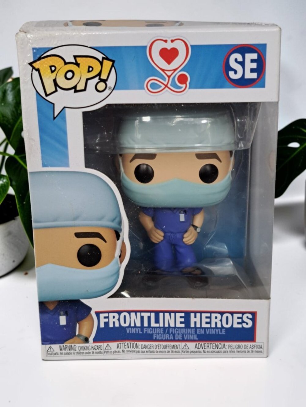 Funko Pop! Frontline Heroes Male SE GlobalGiving Hospital Doctor Vinyl Figure